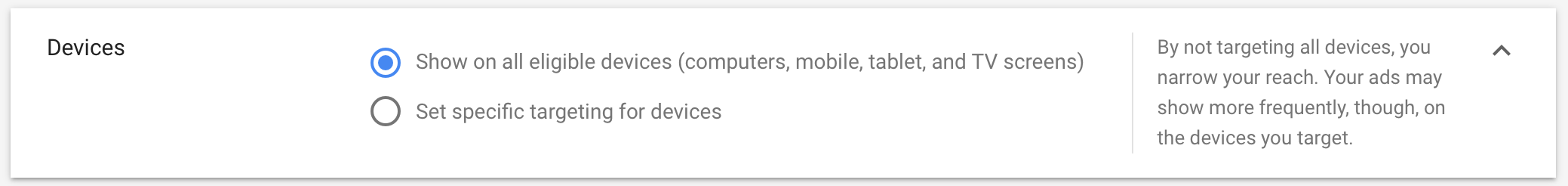Device Settings in YouTube