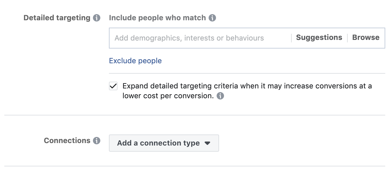 Targeting in Facebook Ads
