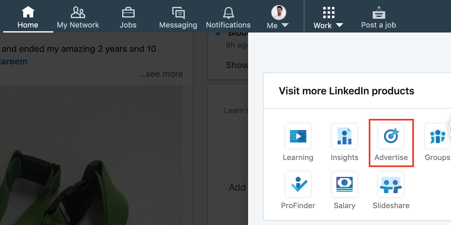 How To Create LinkedIn Ad Account