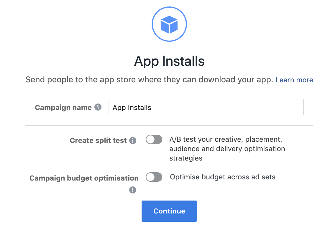 App Install Campaign In Facebook