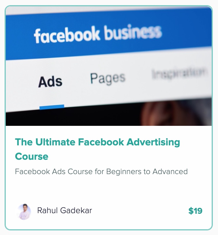 Complete Facebook Advertising Course