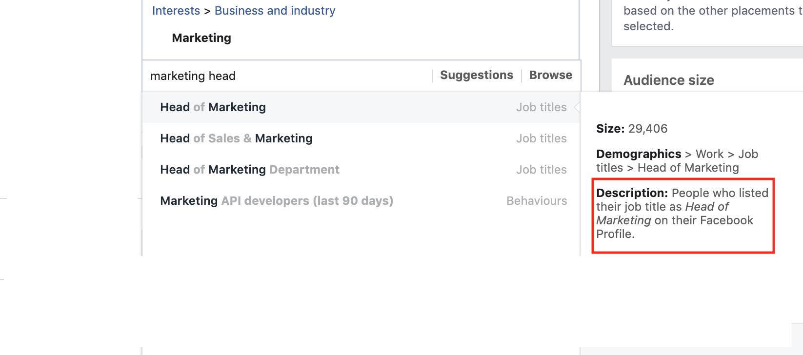 Job Title Targeting in Fb Ads
