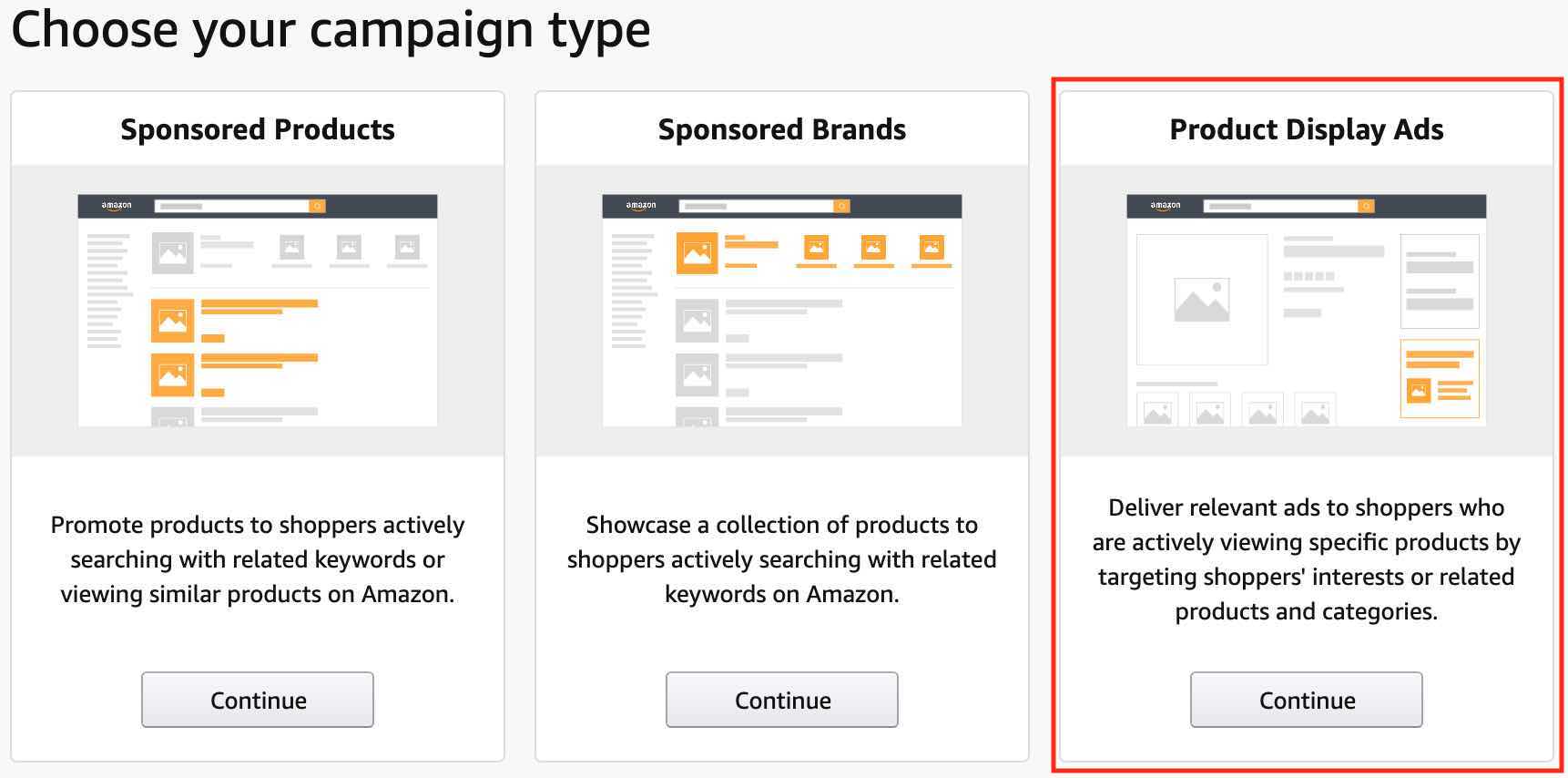 How to Create Amazon Product Display Ads