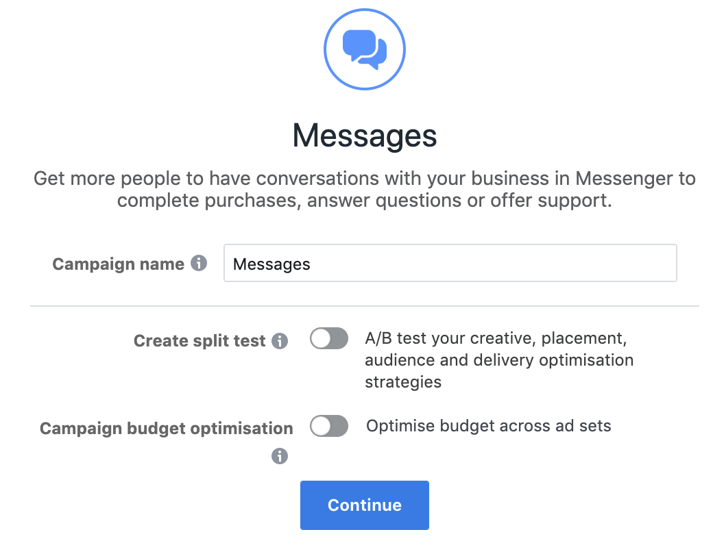 Message Objective Guide To Facebook Ads Creation To Grow Your Business