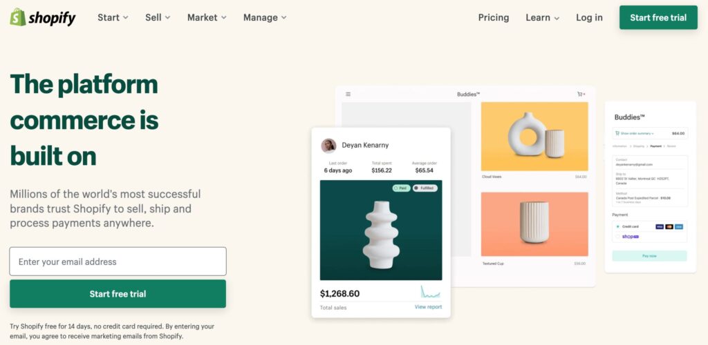 How to setup ecommerce store on Shopify